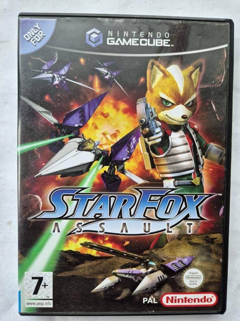 STARFOX ASSAULT + VIP, Spelcomputers en Games, Games | Nintendo GameCube, Shooter, 1 speler, Ophalen of Verzenden, Zo goed als nieuw