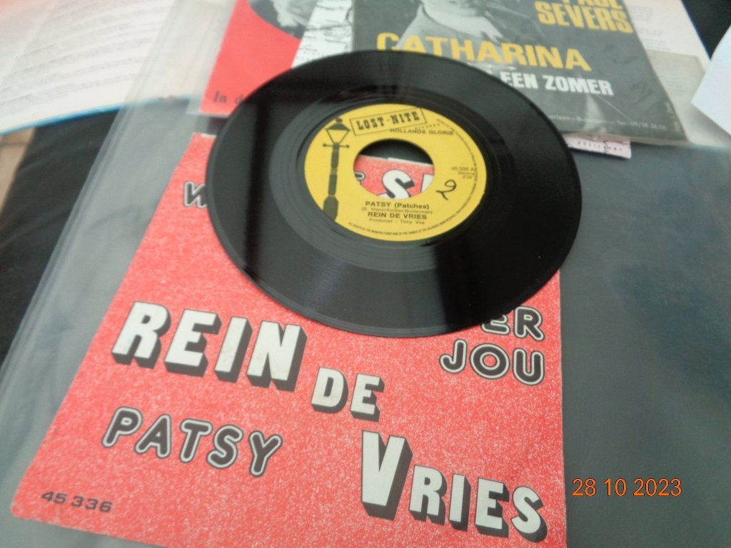 Nederlandstalige vinyl singels - Zo goed als nieuw, Fotohoes, Overige formaten, Ophalen of Verzenden, Zo goed als nieuw