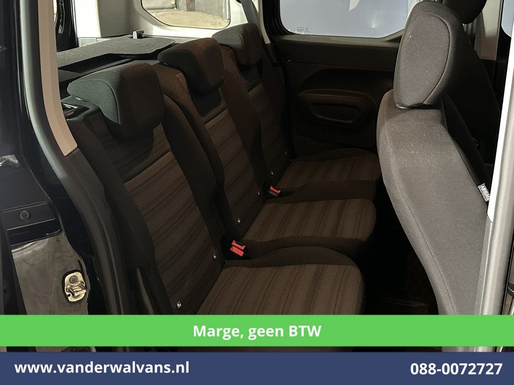 Opel Combo Life 1.2 Turbo 131pk *Marge, GEEN BTW* Automaat 5, Auto's, Opel, Stof, Gebruikt, Zwart, Origineel Nederlands