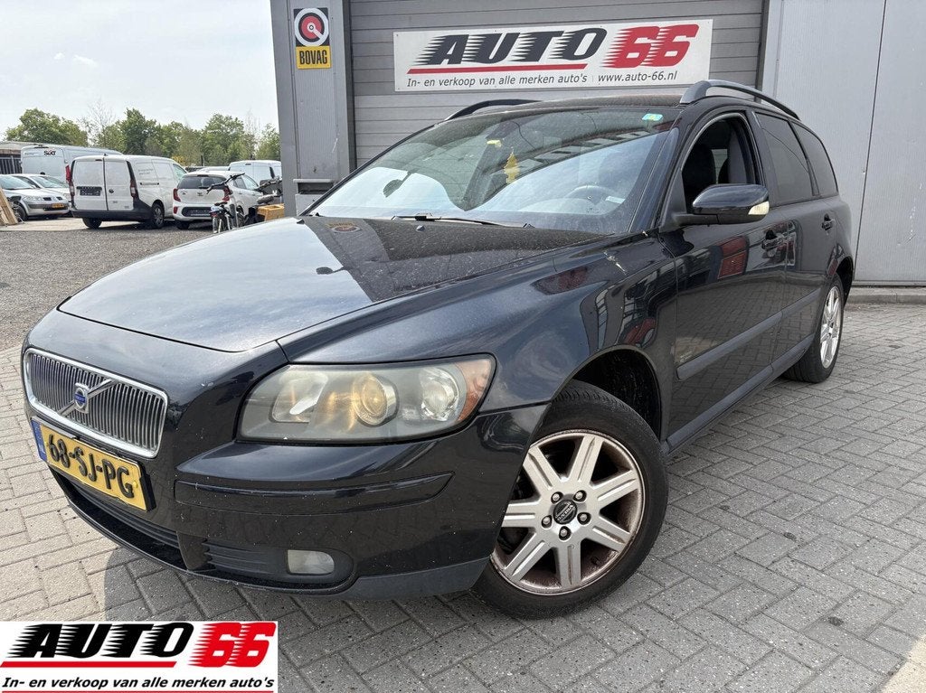 Volvo V50 1.8 Edition I, Voorwielaandrijving, 125 pk, 4 cilinders, Zwart