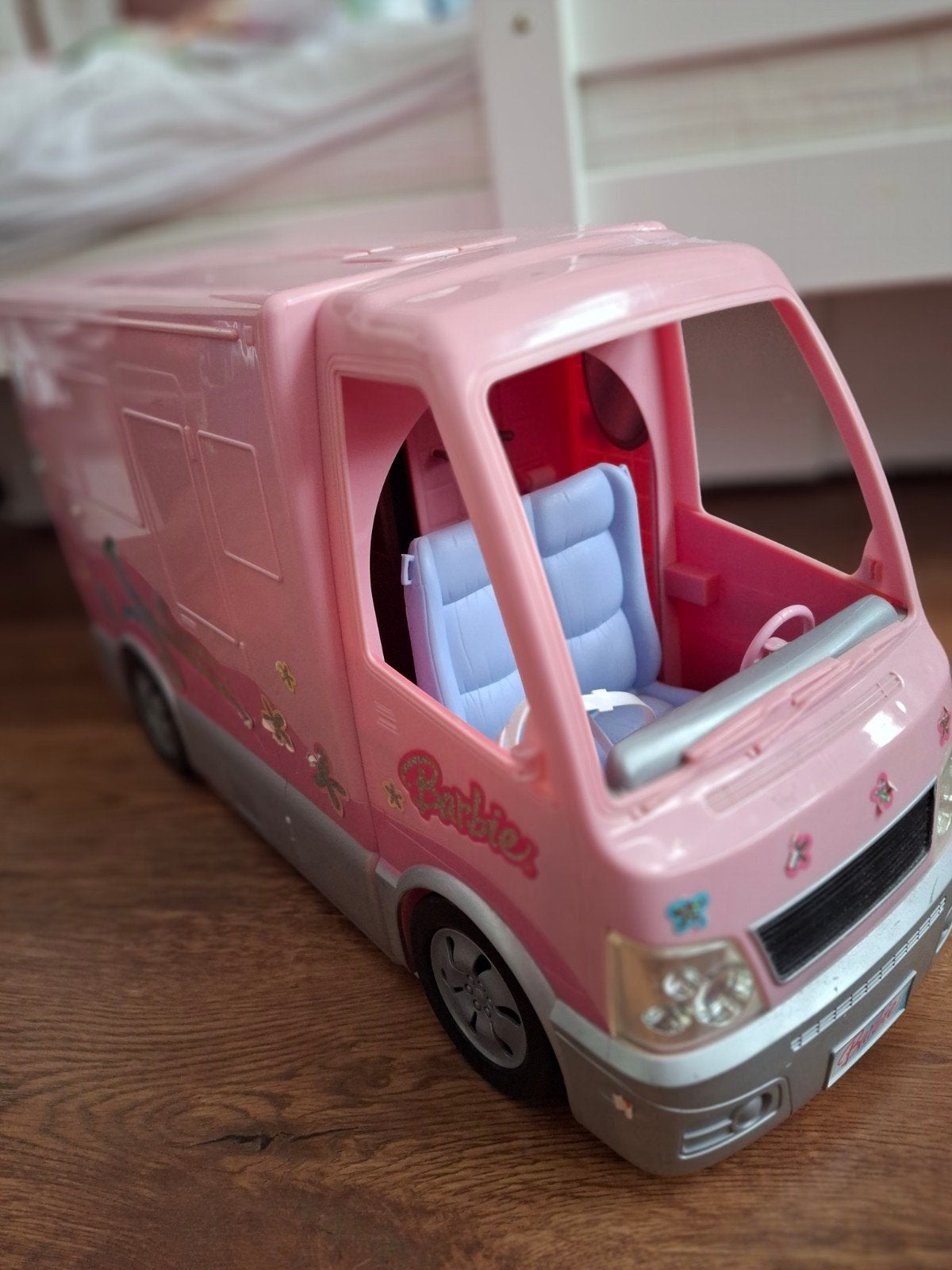barbie spullen camper , barbies , auto's,  kleding, Ophalen, Barbie