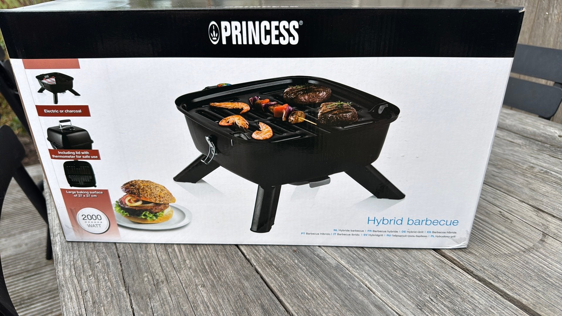 Princess hybrid BBQ, Ophalen of Verzenden, Nieuw