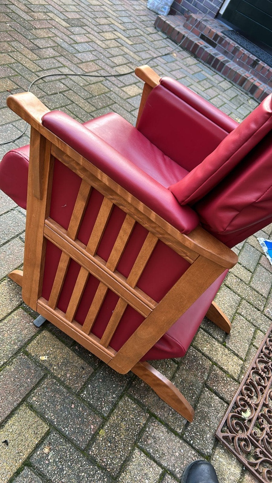 thera glide schommelstoel, Diversen, Ophalen