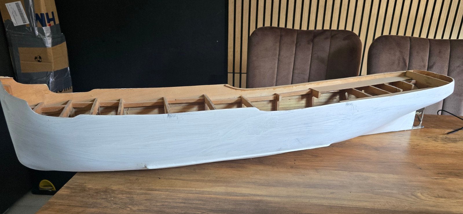 Romp stoomsleepboot Ebro, Hobby en Vrije tijd, Modelbouw | Boten en Schepen, Ophalen of Verzenden, Nieuw, 1:32 tot 1:50, Overige merken