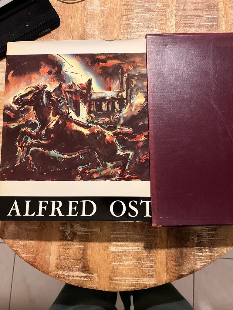Alfred Ost, monografie - De Vroente, Gelezen, Ophalen of Verzenden, Frans Mertens, Schilder- en Tekenkunst