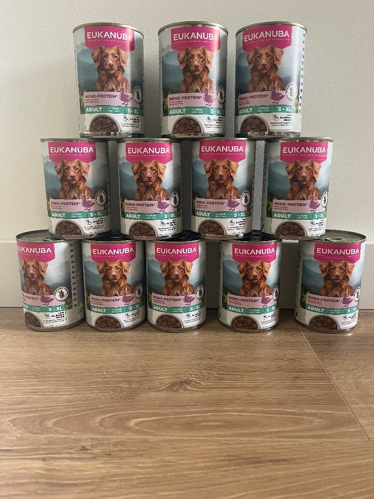 Eukanuba Sensitive Digestion Adult Paté 12 x 400 g, Ophalen of Verzenden, Hond