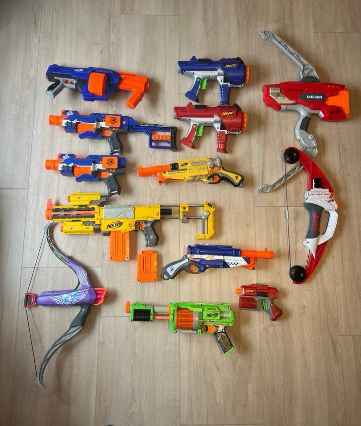 Grote Nerf Blaster Collectie - Diverse Modellen
