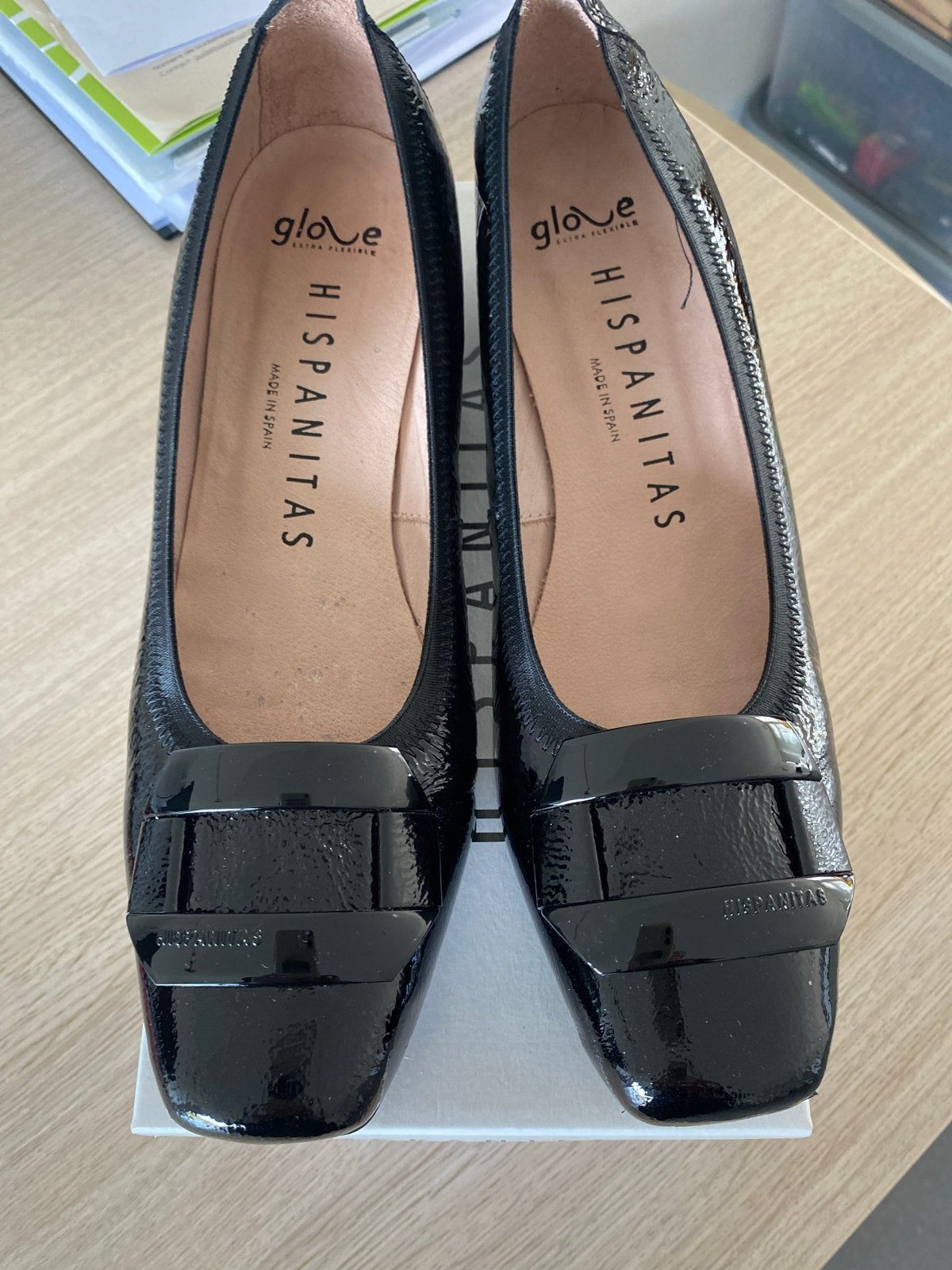 Nieuwe Hispanitas lakleren pumps, zwart, maat 42, Pumps, Zwart, Nieuw, Ophalen of Verzenden