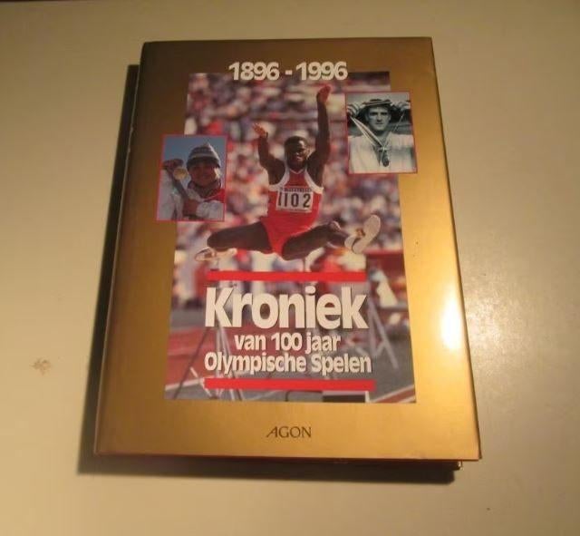 Prachtig Sportboek - Kroniek van 100 Jaar Olympische Spelen, Ophalen of Verzenden, Zo goed als nieuw, Overige sporten