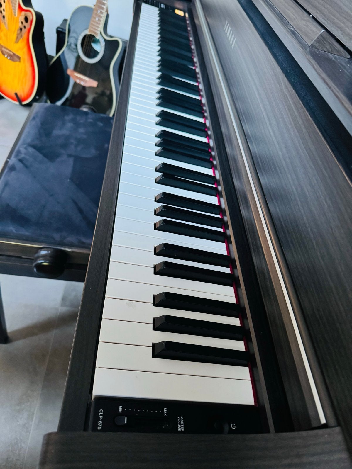 Yamaha Clavinova CLP-675 Digitale Piano met Kruk, Ophalen, Overige kleuren, Digitaal, Zo goed als nieuw