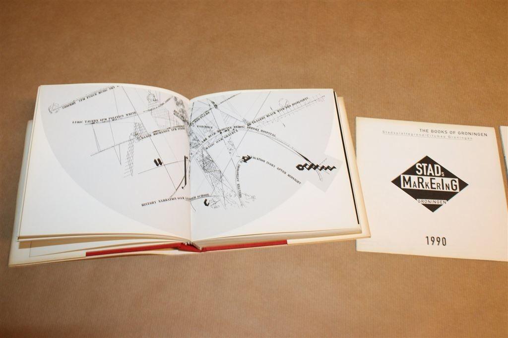 Stadsmarkering Groningen — Stadsgrenzen, met kaarten 1990, Ophalen of Verzenden, Gelezen