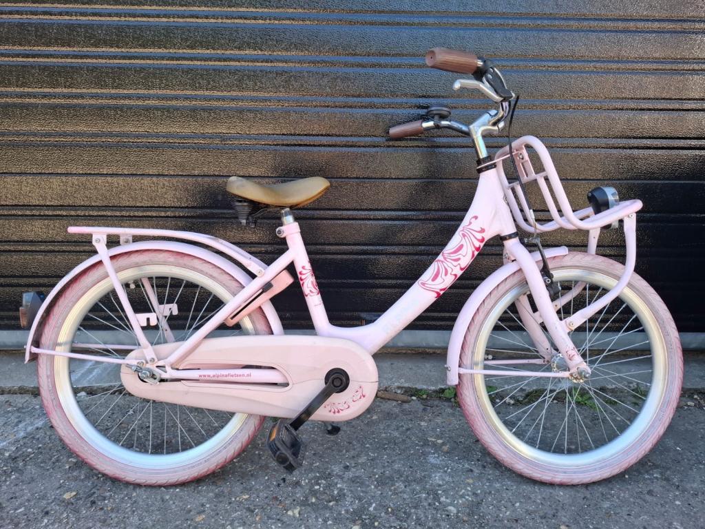 Alpina clubb 20 inch meisjesfiets, Terugtraprem, Alpina, Niet ingevuld, 20 inch