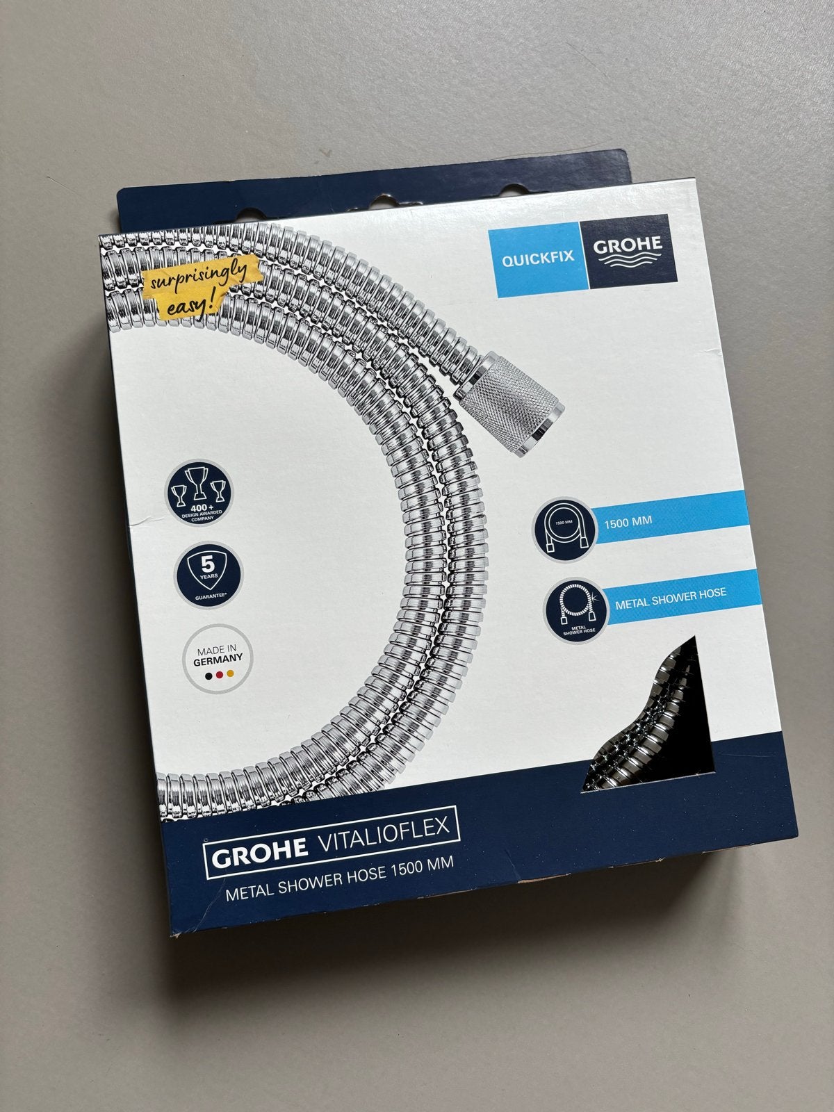 Grohe Vitalioflex doucheslang 1500 mm - Nieuw, Doe-het-zelf en Verbouw, Sanitair, Ophalen of Verzenden, Nieuw, Chroom, Douche