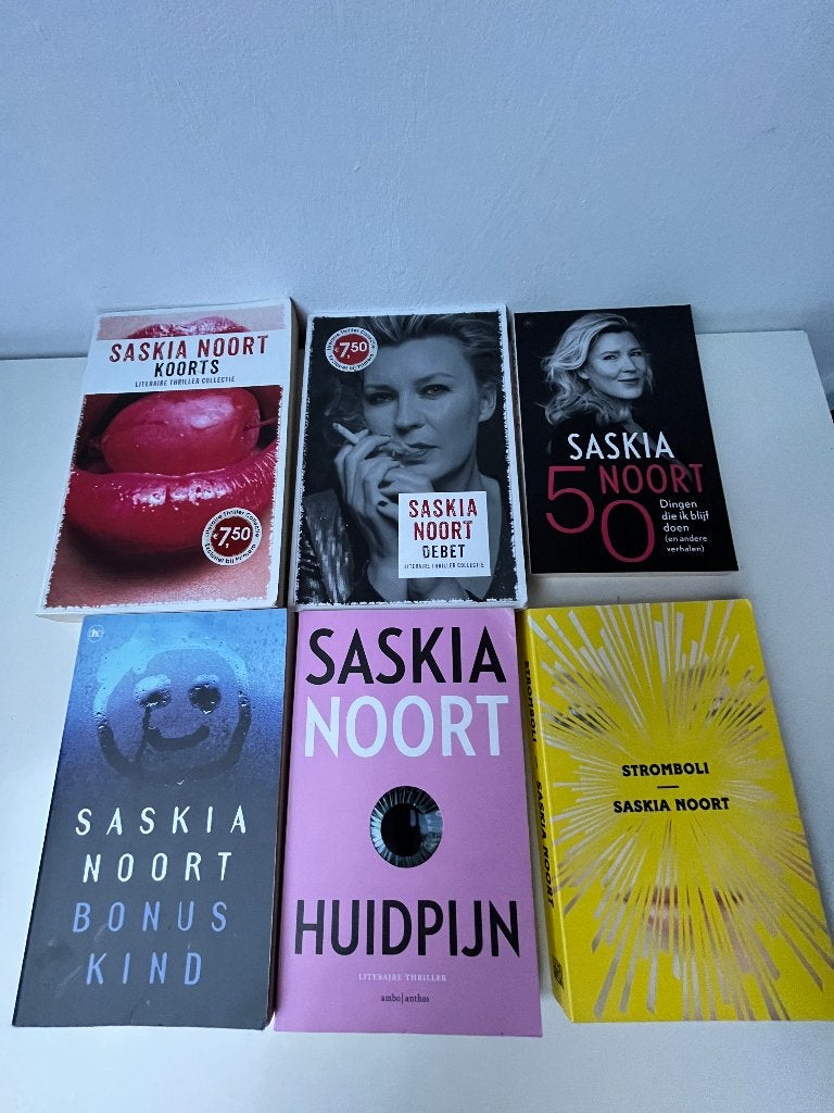 6 boeken van Saskia Noort voor een tientje, Ophalen of Verzenden, Zo goed als nieuw