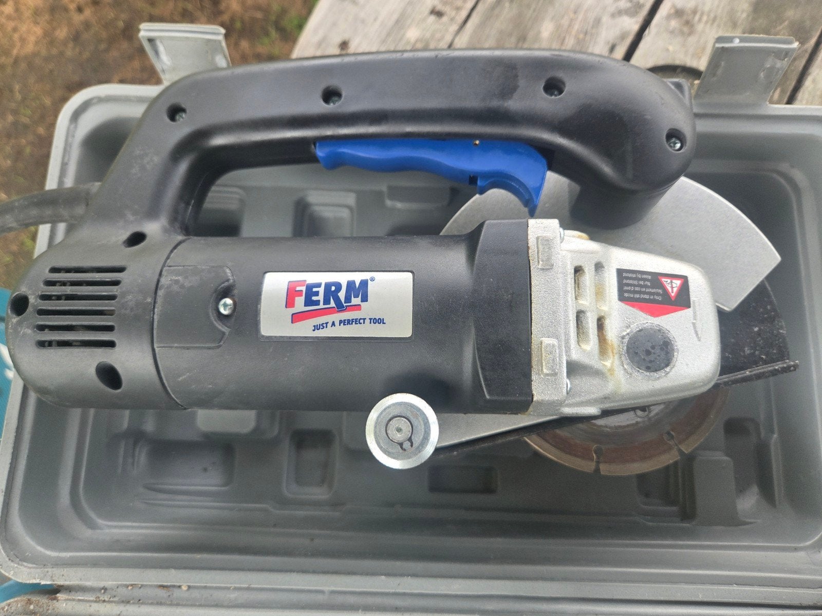 FERM FWS-125/3K Muurfrees - 1300W, 125mm schijven, Ophalen of Verzenden