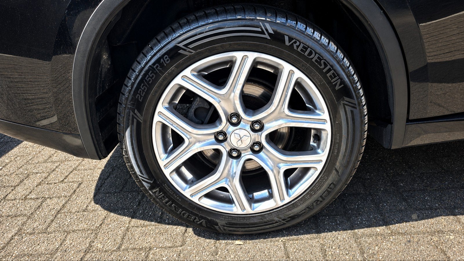 4x 18 inch Vredestein Quatrac 225/55 banden zgan + velgen, Auto-onderdelen, Banden en Velgen, Ophalen, 18 inch, Banden en Velgen