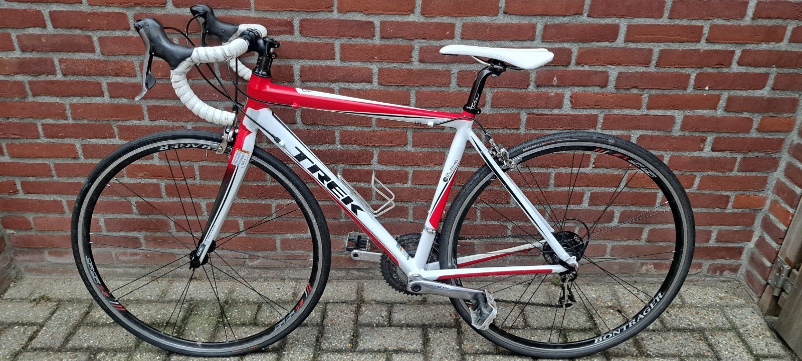Trek Alpha 1.7 racefiets , shimano 105, framemaat 50, 28 inch, Gebruikt, Velgrem, Aluminium