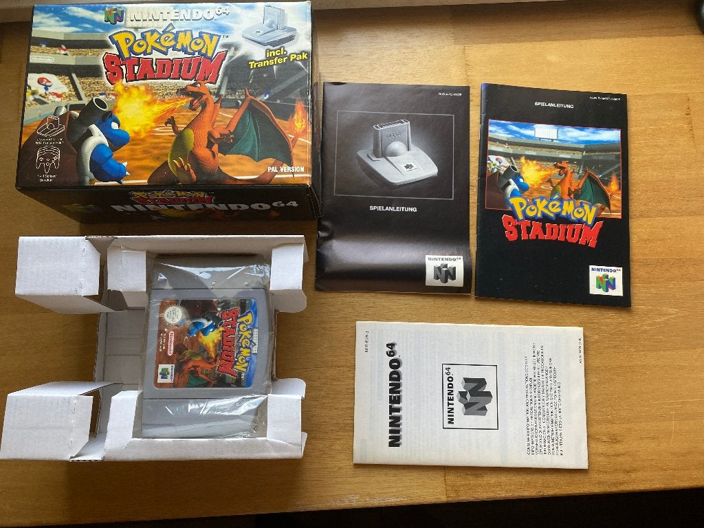 Pokemon stadium n64 NOE, Spelcomputers en Games, 1 speler, Racen en Vliegen, Ophalen of Verzenden, Zo goed als nieuw