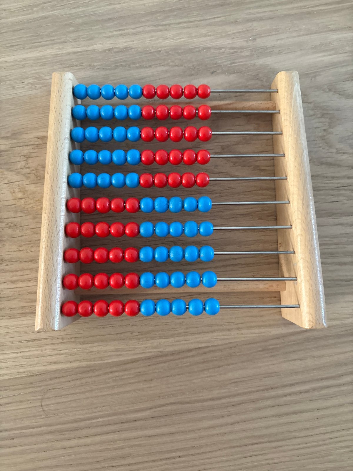 Houten Telraam - Educatief Speelgoed voor Rekenen, Ophalen of Verzenden, Nieuw, Rekenen