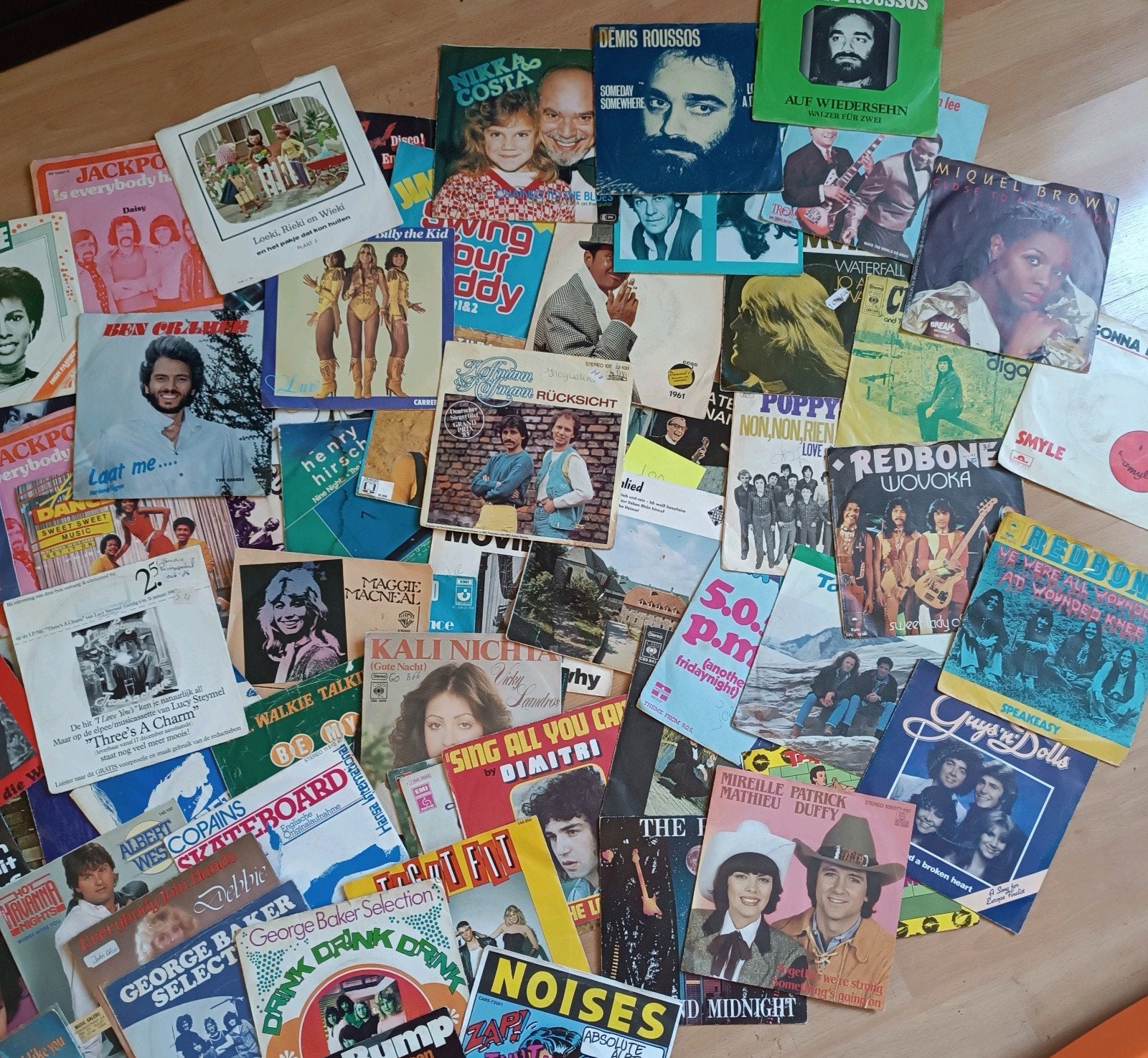 Singletjes collectie van ca. 160 stuks - Diverse artiesten, Cd's en Dvd's, Complilatie, Ophalen of Verzenden, Gebruikt, Pop