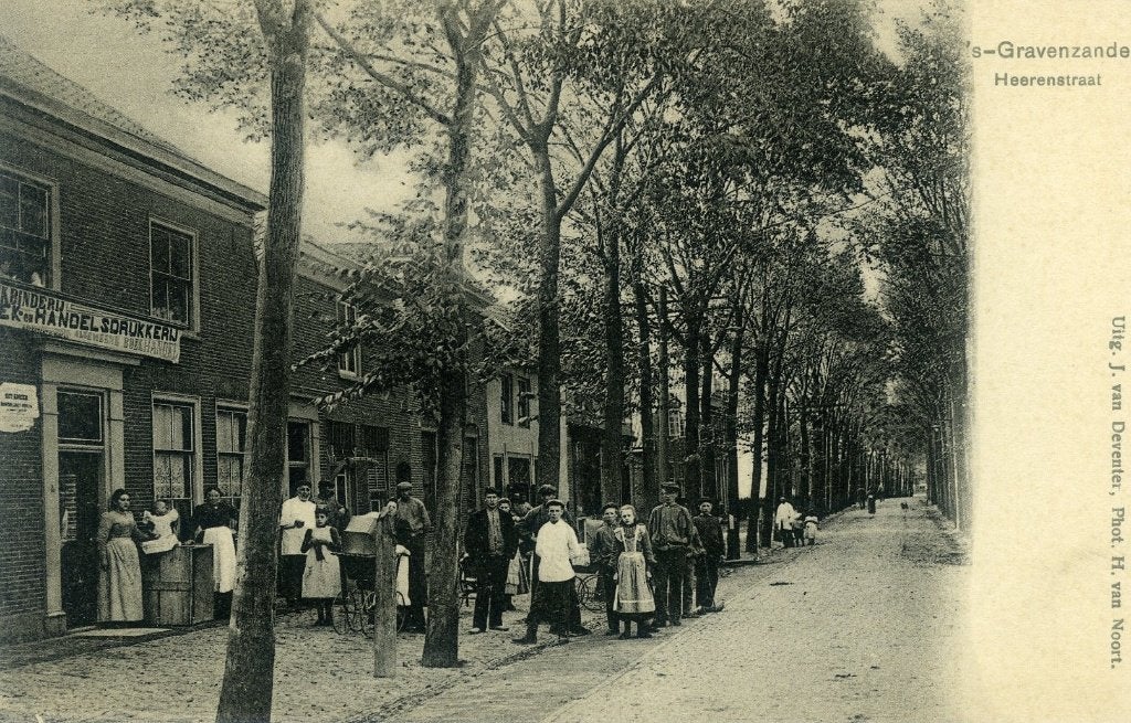 ansichtkaart Gravenzande, Ophalen of Verzenden, Voor 1920, Ongelopen, Zuid-Holland