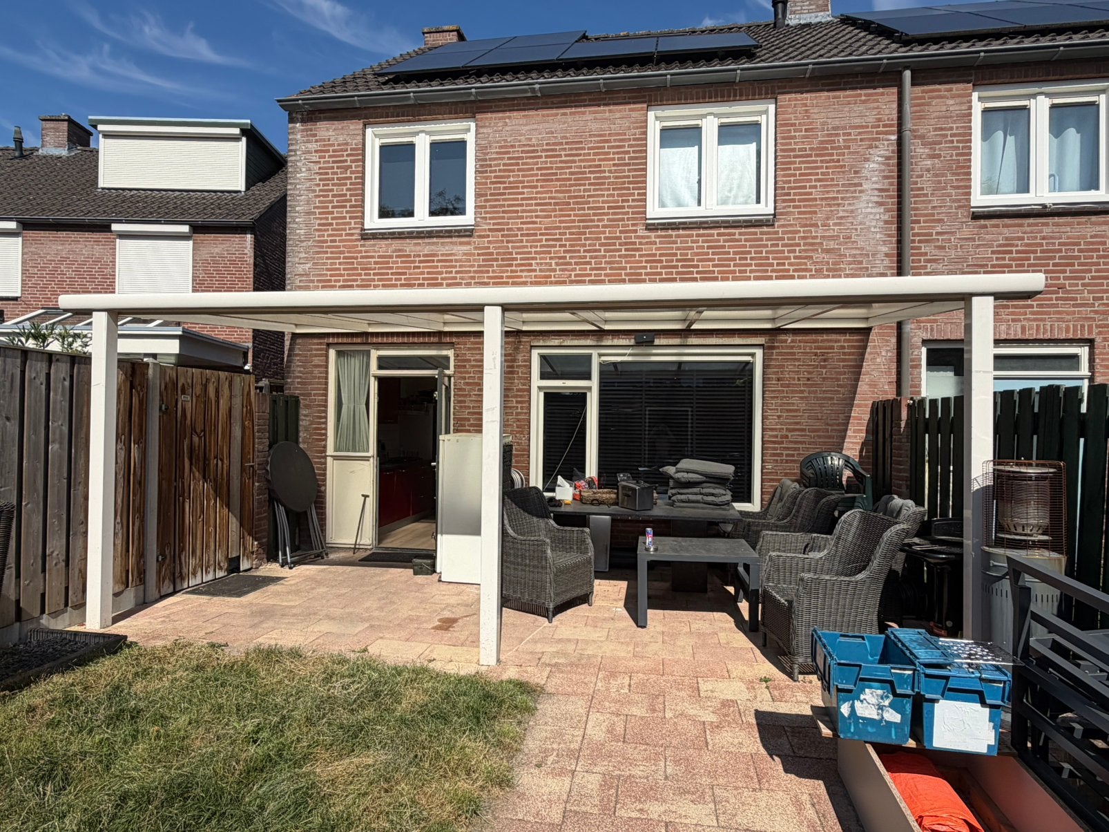Serre. 3 meter breed 6 meter lang, Tuin en Terras, Overkappingen, Ophalen, Zo goed als nieuw, Serre