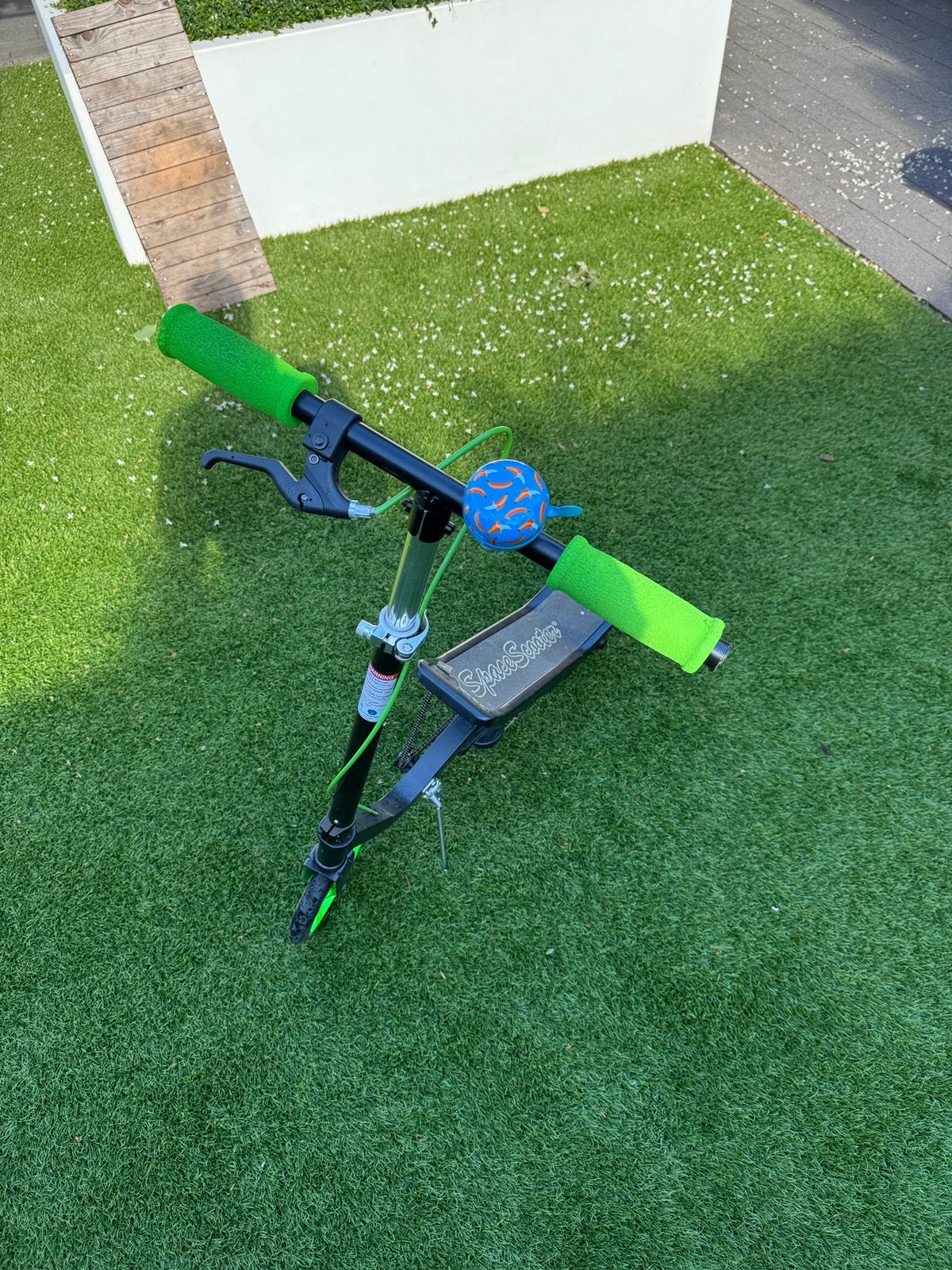 Space Scooter X540 zwart/groen | goede staat, Ophalen, Gebruikt, Overige typen