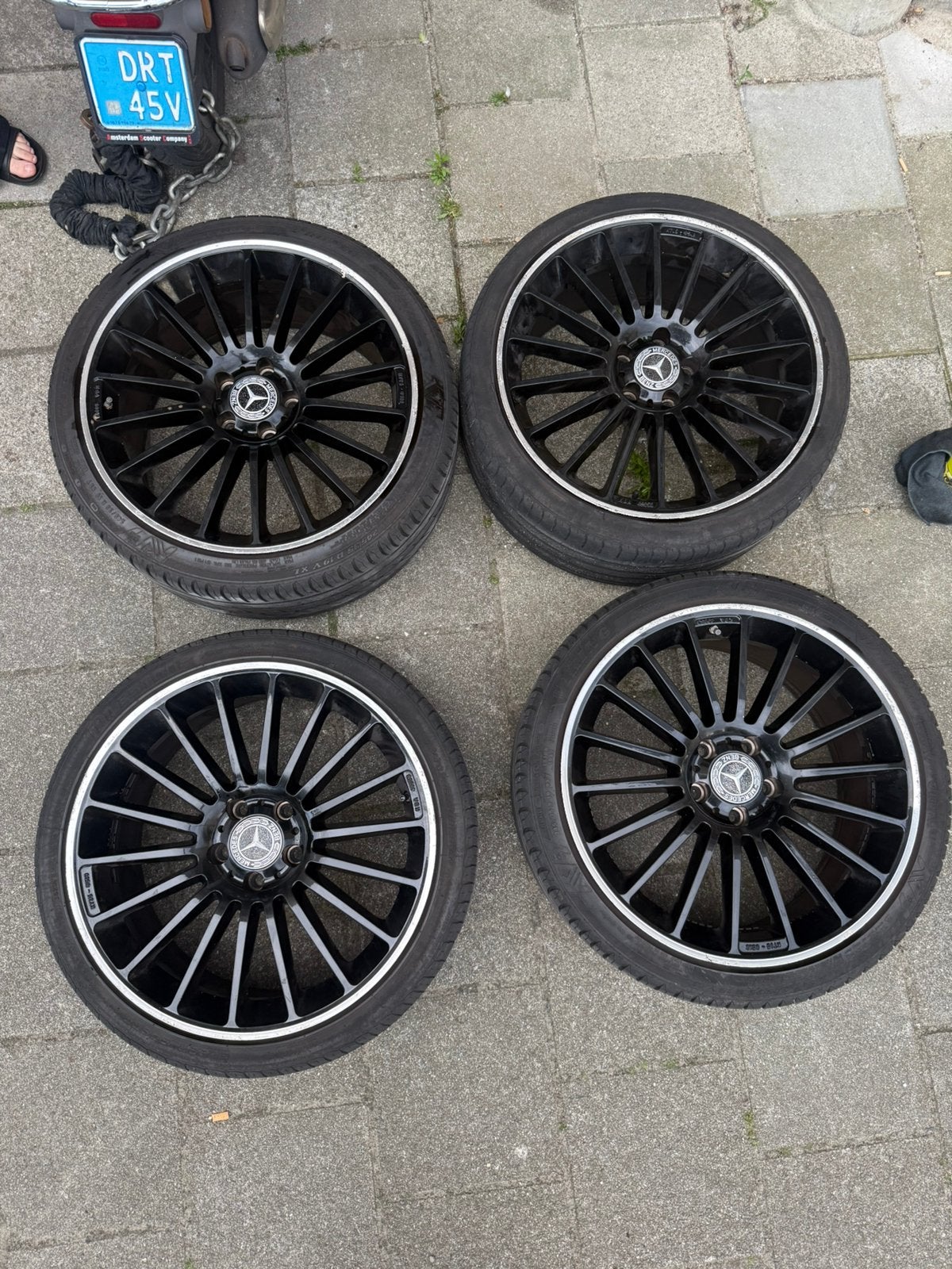 Mercedes velgen 19 İnch, Auto-onderdelen, Banden en Velgen, 19 inch, Gebruikt, Velg(en), Ophalen of Verzenden