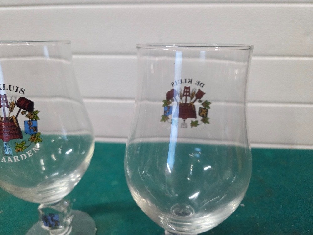 bierglazen hoegaarden de kluis, Ophalen of Verzenden, 'T Olde Gre-j, Info@toldegrej.nl, Endepoelstraat 20f Didam