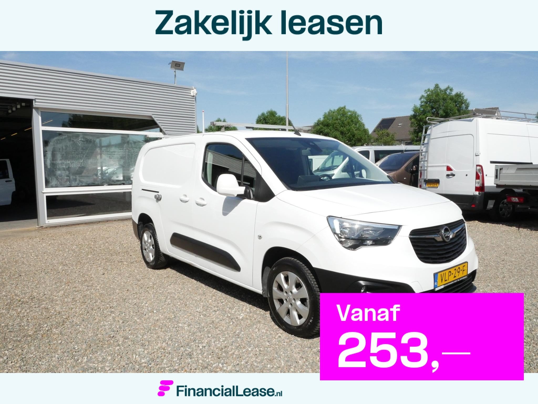 Opel Combo 1.5D 130PK L2 Automaat Airco Keurige auto, Dealer onderhouden, Stof, Gebruikt, 4 cilinders