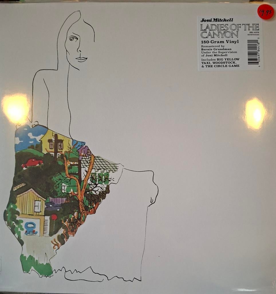 Lp Joni Mitchell - ladies of the canyon NIEUW !!,, Cd's en Dvd's, Vinyl | Rock, Ophalen of Verzenden, Nieuw in verpakking, 12 inch