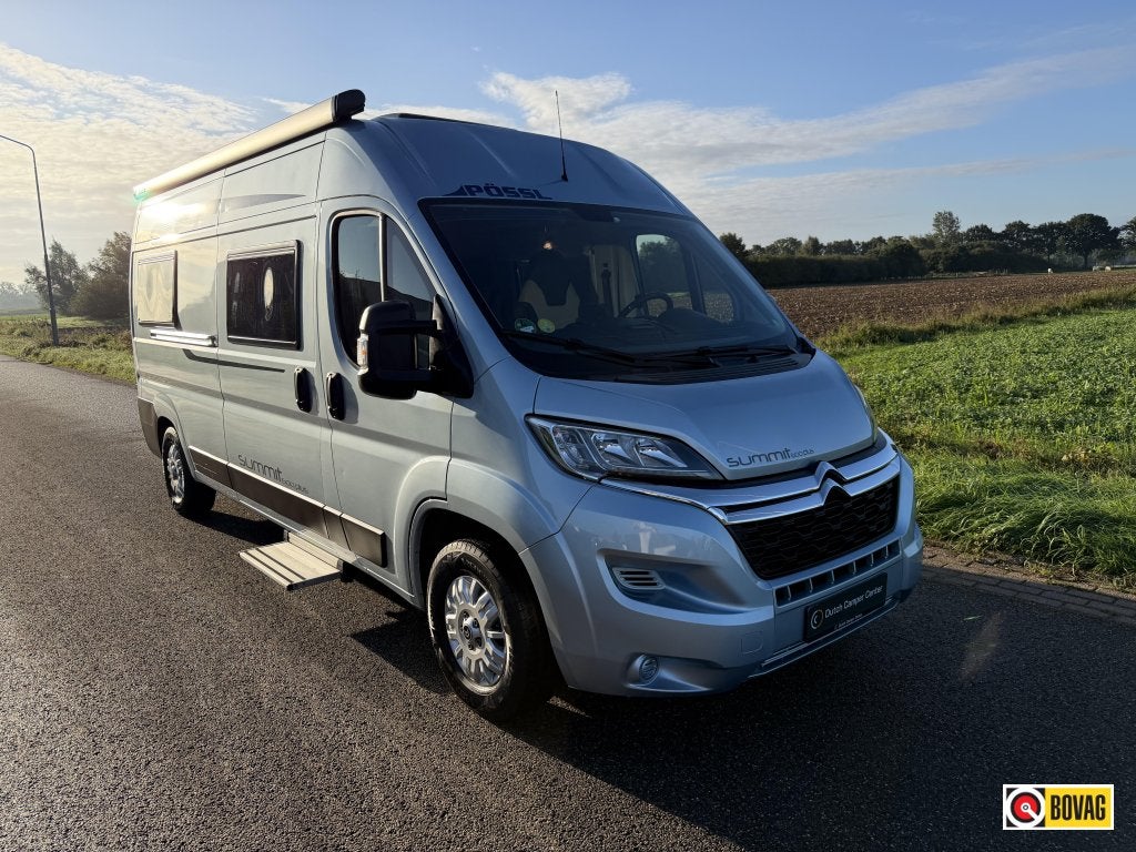 Pössl Summit Plus 600, Zonnepaneel, Trekhaak, Bearl, Buscamper of Camperbus, Ringverwarming, Pössl, 6 tot 7 meter