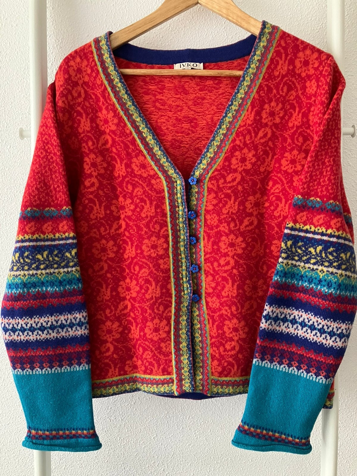 Mooi vest van Ivko, Kleding | Dames, Verzenden, Zo goed als nieuw, Maat 38/40 (M), Meerkleurig