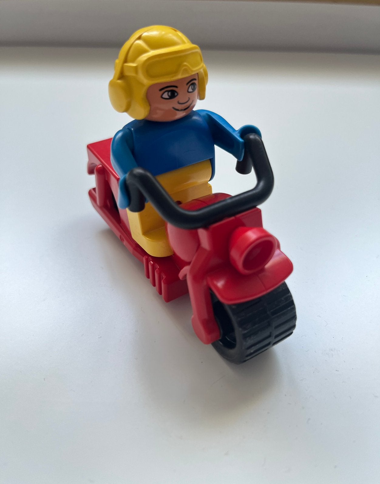 LEGO Duplo 2612 Scooter/Motor compleet, Gebruikt, Overige thema's, Ophalen of Verzenden, Compleet