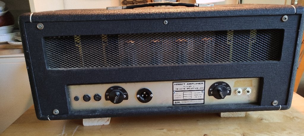 HIWATT,  Oude PA versterker  custum build, Ophalen, Gebruikt, Minder dan 500 watt, P.A.