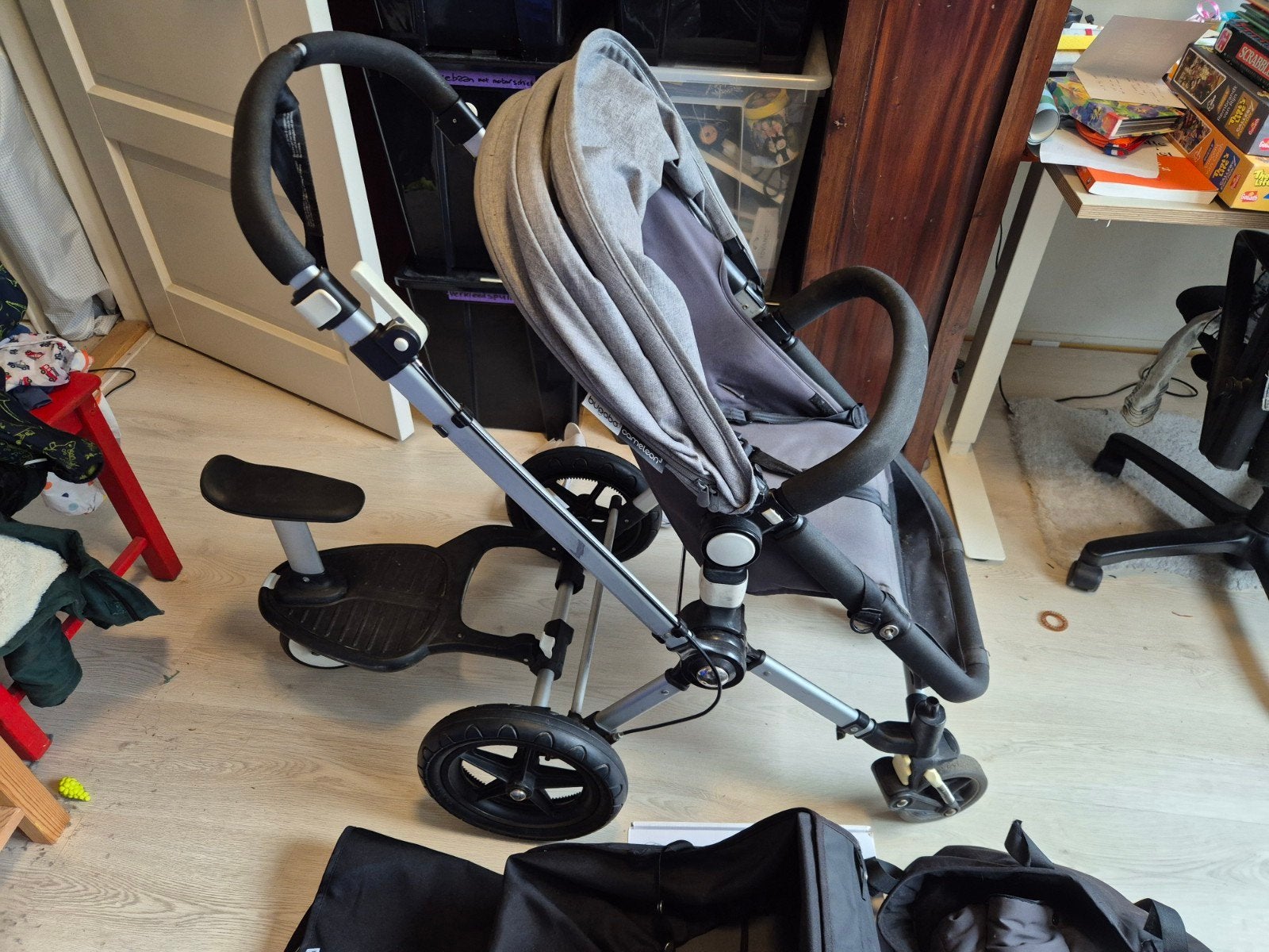 Zeer complete Bugaboo Cameleon met meerijdplankje, Ophalen, Gebruikt, Bugaboo, Combiwagen
