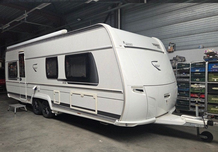 Fendt Opal 650 SRG, 08/2020, 2 bedden, airo-mover-luifel, Caravans en Kamperen, 2 aparte bedden, Rondzit, Particulier, Fendt