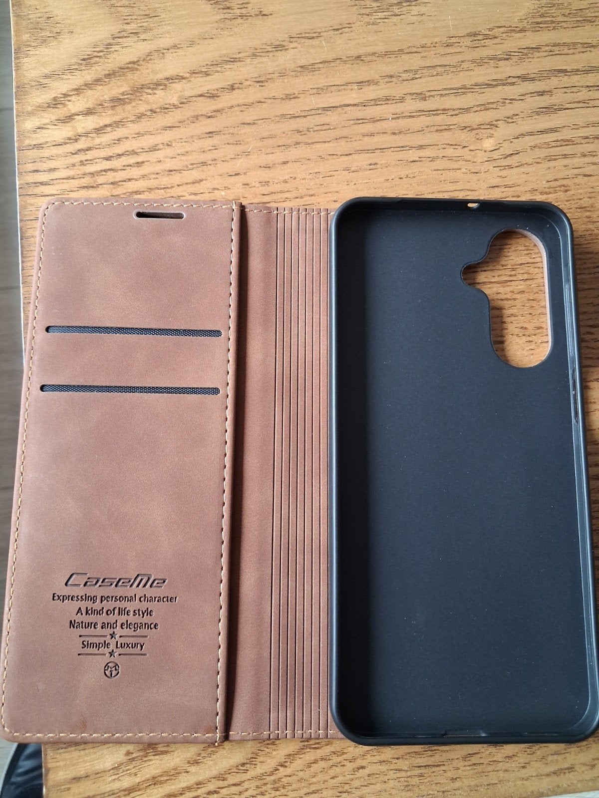 hoesje bruin voor de Samsung galaxy A17