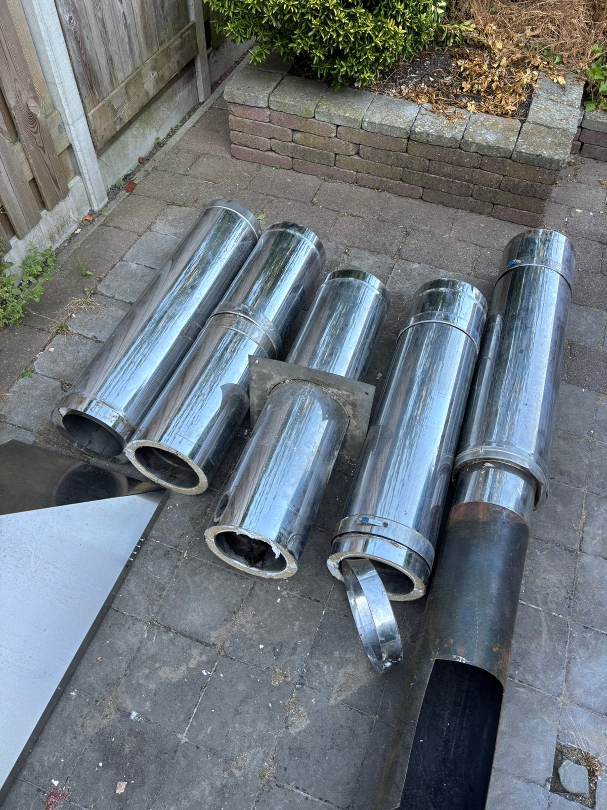 Rookkanaal RVS (Kachelpijp), Ophalen, Gebruikt, Overige typen, Rvs
