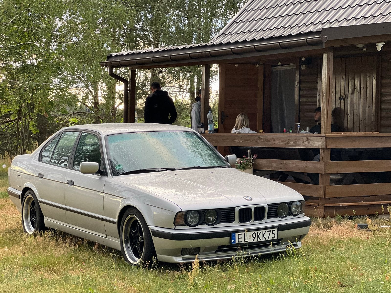 BMW E34 520i, Auto's, BMW, Handgeschakeld, Particulier, Sedan, Zilver of Grijs