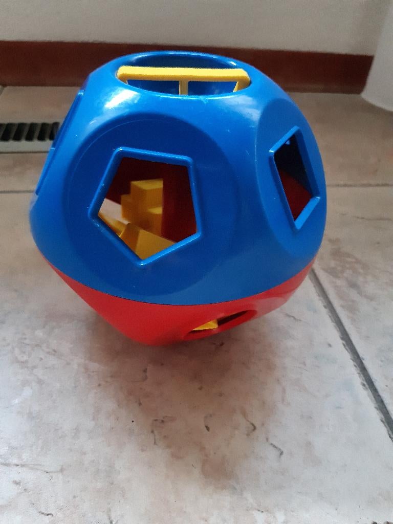 tupperware bal, Ophalen of Verzenden, Gebruikt, Blauw, Overige typen