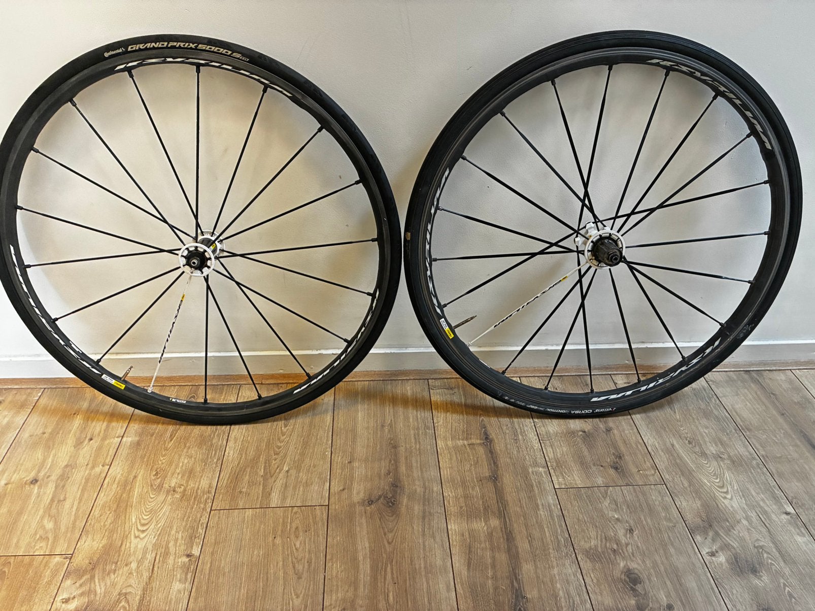 Mavic Ksyrium SLE Exalith Wielset - Racefiets, Fietsen en Brommers, Wiel, Gebruikt, Ophalen of Verzenden, Aluminium