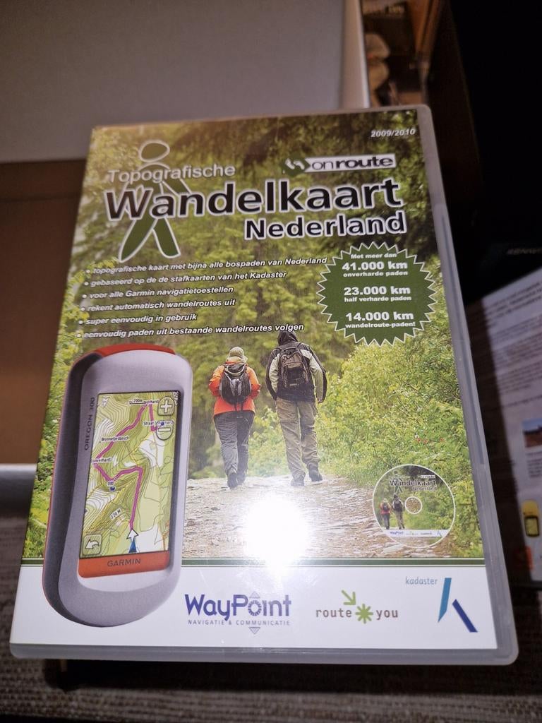 Topo Wandelkaart Nederland, Ophalen of Verzenden, Zo goed als nieuw, Navigatie of Gps
