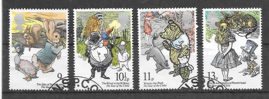 UK 1978  Jaar van het Kind, Postzegels en Munten, Verzenden, Gestempeld