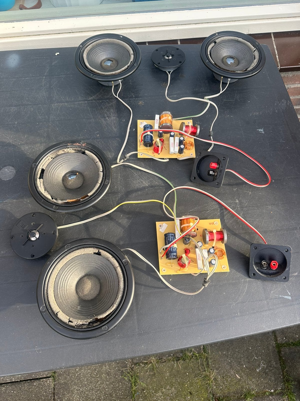 Luidspreker onderdelen: woofers, tweeter en crossover, Overige merken, Overige typen, Ophalen of Verzenden, Niet werkend
