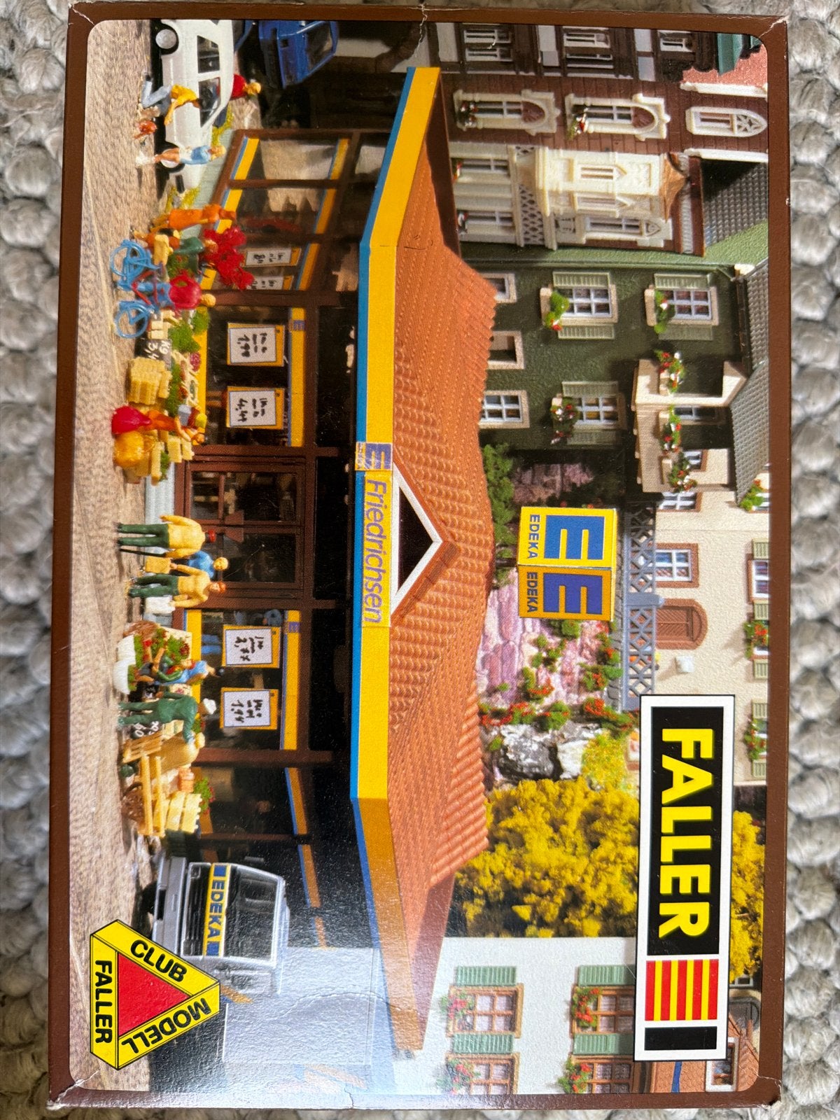 Faller H0 Edeka Supermarkt Modelbouw, Ophalen, Nieuw, Brug, Tunnel of Gebouw