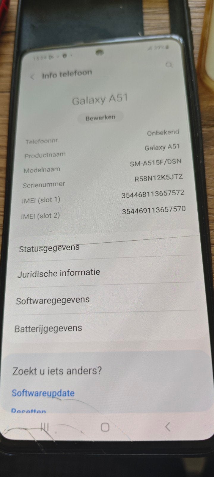 Samsung Galaxy A51 Zwart - Zo goed als nieuw, Telecommunicatie, Mobiele telefoons | Samsung, Gebruikt, Zwart, Touchscreen, Ophalen of Verzenden