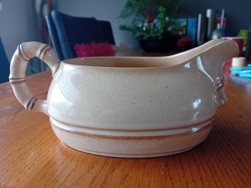 BAMBUS MELITTA servies sauskom / saus kom NIEUW / vintage, Huis en Inrichting, Keuken | Servies, Ophalen of Verzenden, Zo goed als nieuw