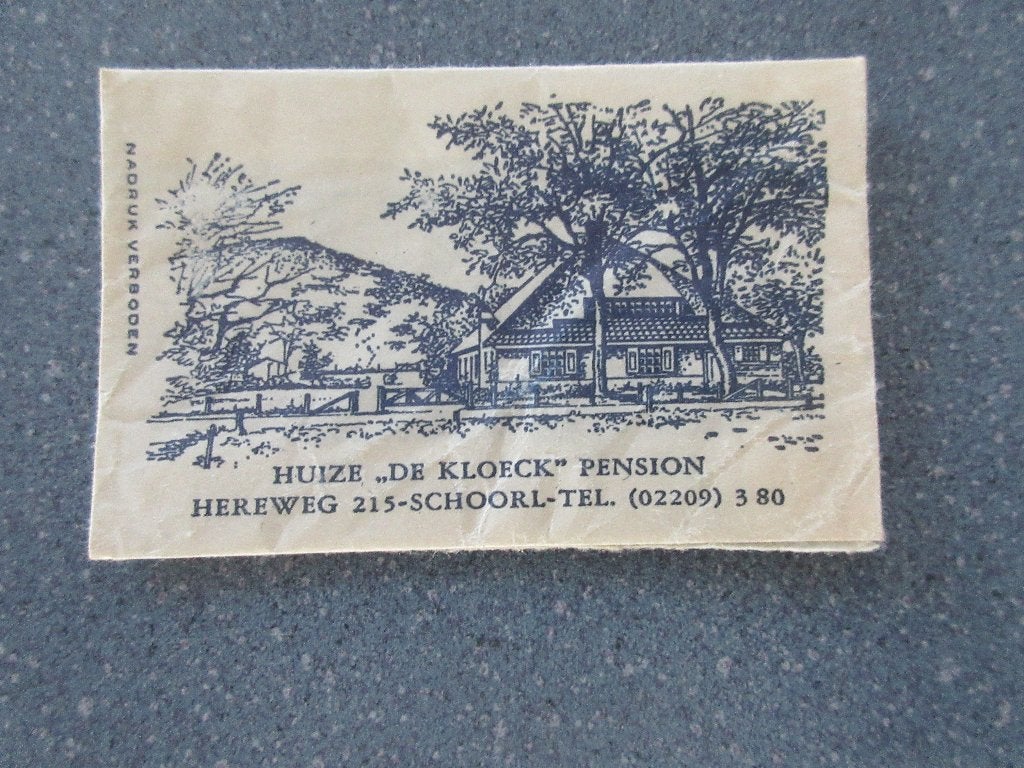 Schoorl, Huize De Kloeck pension, Verzenden