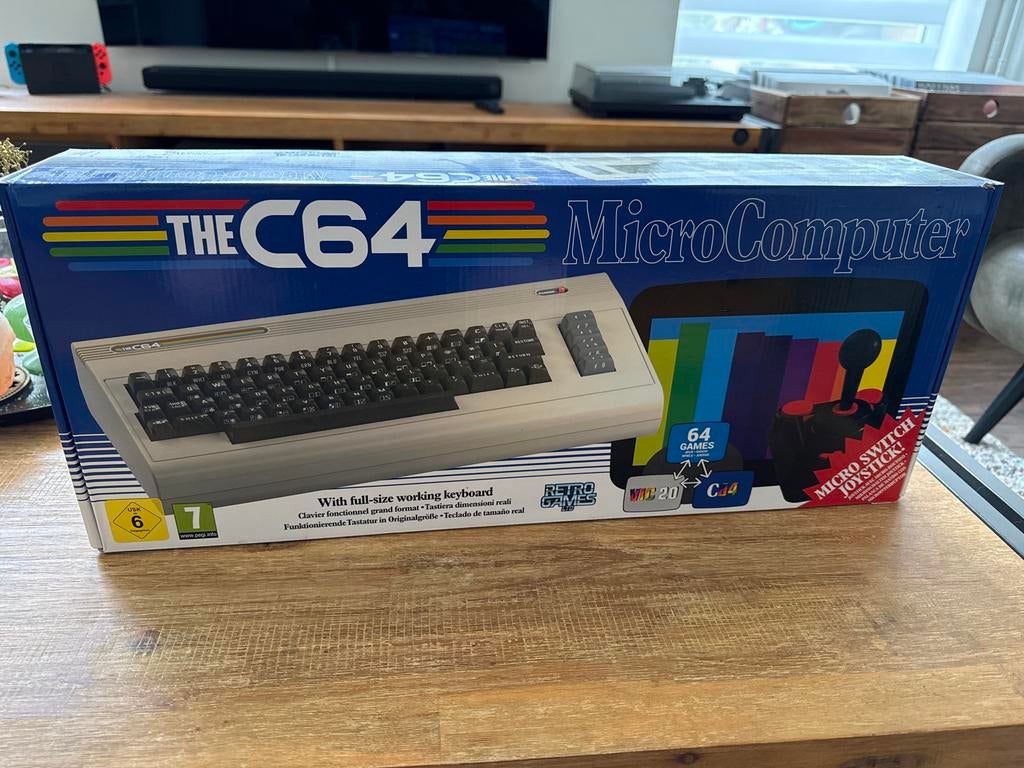 THEC64 MAXI - Commodore 64 MAXI met Joystick, Ophalen, Overige merken, Zo goed als nieuw